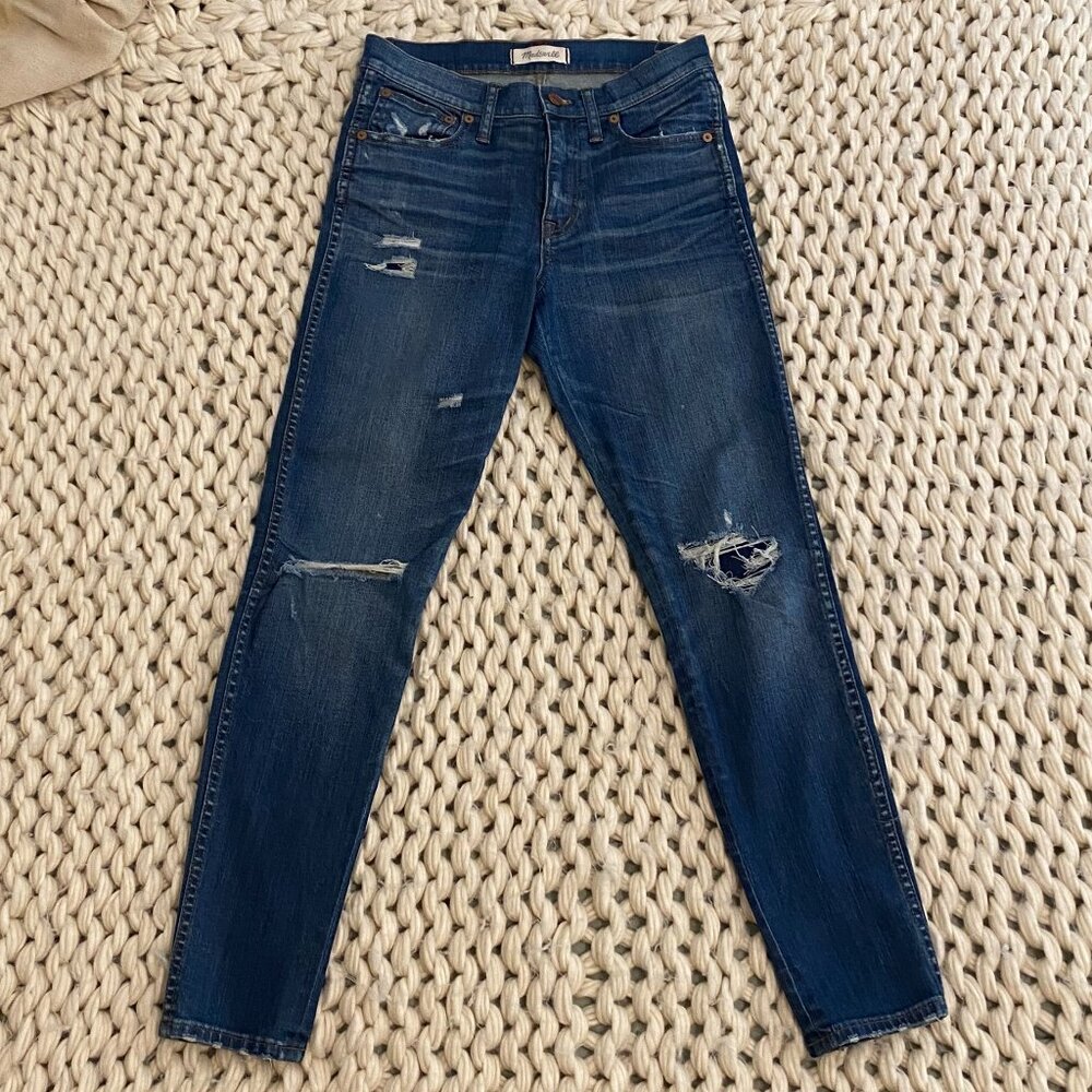 Madewell Womens 9" High Rise Skinny Jeans